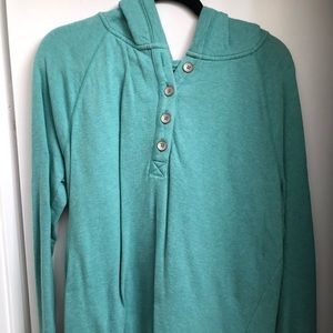 Button up hoodie